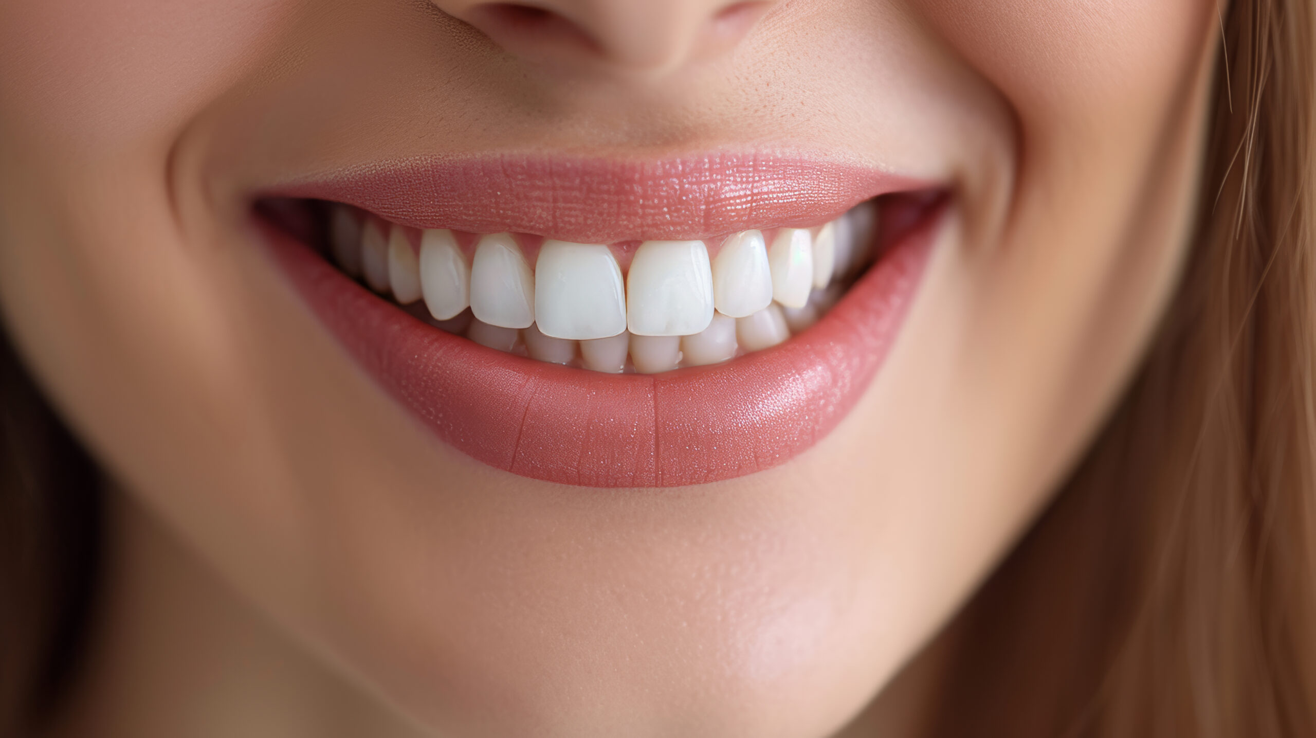 a healthy teeth woman confident smile with perfect white teeth t